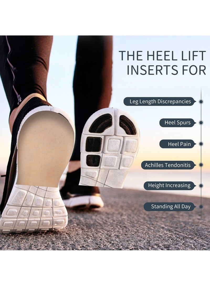 Sumifun Adjustable Height Enhancer Invisible Insole Unisex (4 Suede Pads + 12 Gel Pads) - Image 5