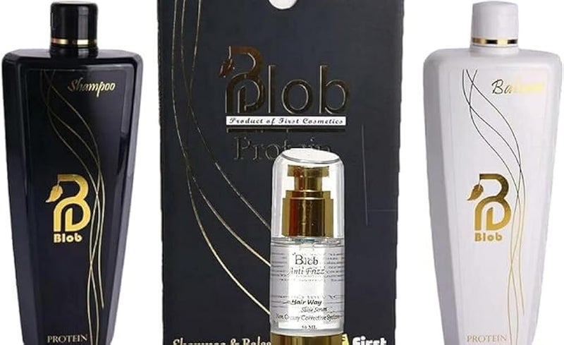 Blob After Protein Hair Care Kit (Shampoo + Conditioner + Serum 55) - Image 1