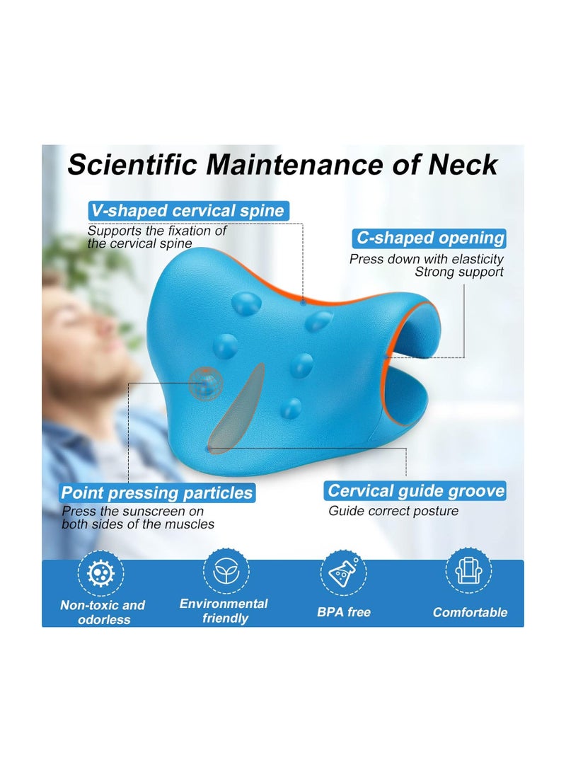 Neck And Shoulder Relaxer Stretching Tool For Pain And Stress Relief