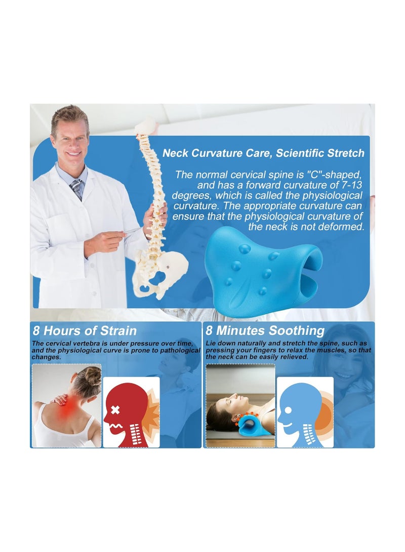 Neck And Shoulder Relaxer Stretching Tool For Pain And Stress Relief