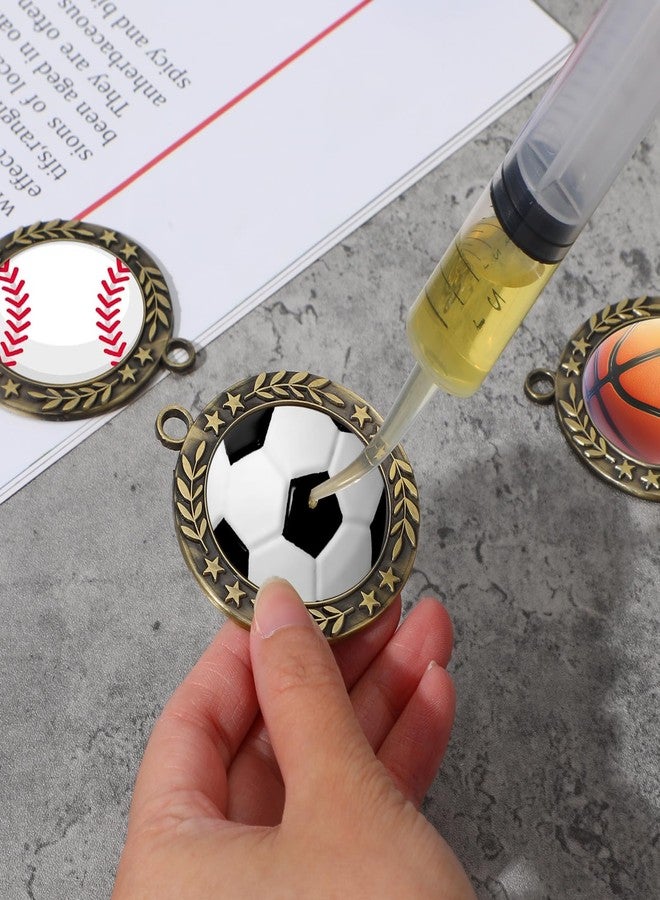 Limbeuuu 24 Pcs Blank Award Medals with Neck Ribbons Winner Participation Medal Awards Make Your Own Kit 1st Place Cheer Participation Trophy Metal Prize Gift - Image 4