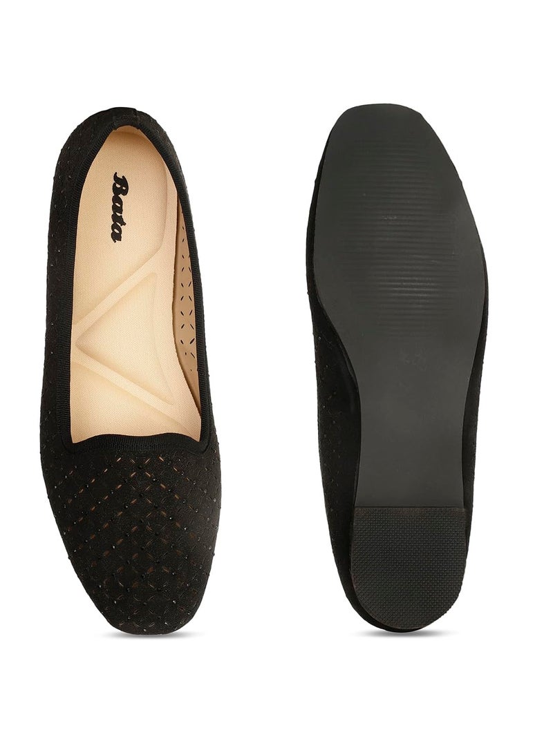 Bata Women's Marge Lofer E 24 Loafer's Black - 5 UK (5516012) - Image 4