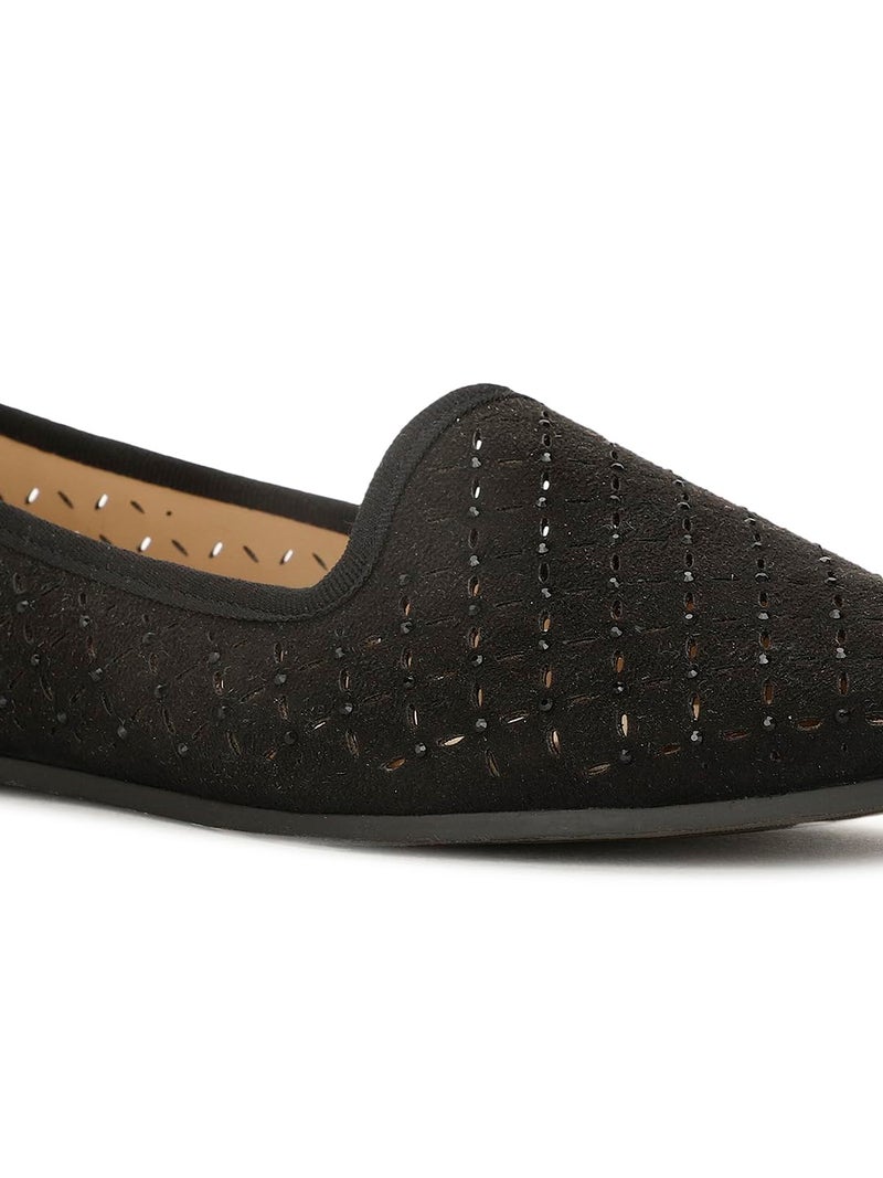Bata Women's Marge Lofer E 24 Loafer's Black - 5 UK (5516012) - Image 5