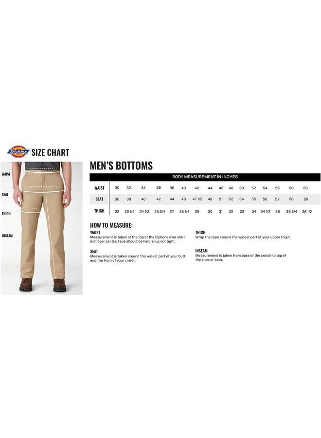 Dickies (46 خصر × عادي، كحلي داكن) - شورت عمل للرجال بطول 38 سم مع جيب متعدد الاستخدامات - Image 4