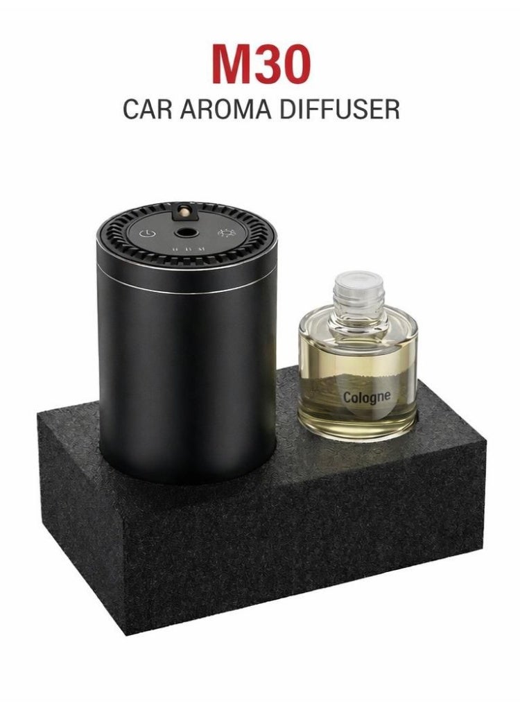 CGS Multi-Color Laser Light Car Diffuser - Captivating Ambiance & Luxury Scent - Image 1