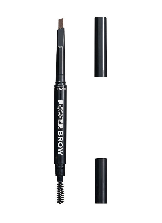 REVOLUTION - Relove Power Brow Pencil Brown - Image 1