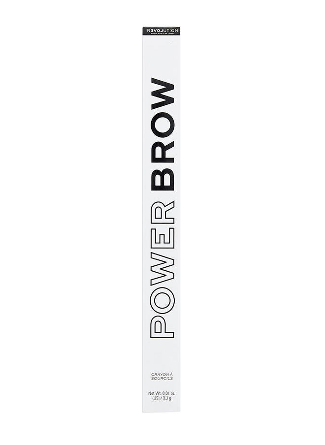 REVOLUTION - Relove Power Brow Pencil Brown - Image 1