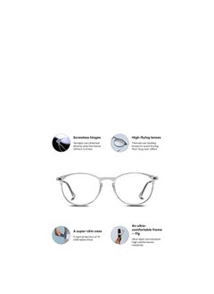 NOOZ Nooz Cruz Essential Collection Round Reading Glasses Magnifying Glasses for Men and Women  - Image 2