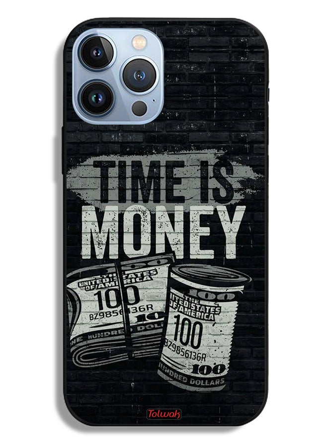 Tolwak Apple iPhone 13 Pro Max Protective Case Time Is Money - Image 2
