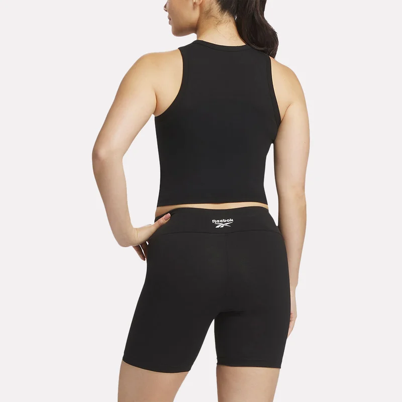 Reebok Black Reebok Rib Tank Women's Top - Black for Women | Best Price UAE