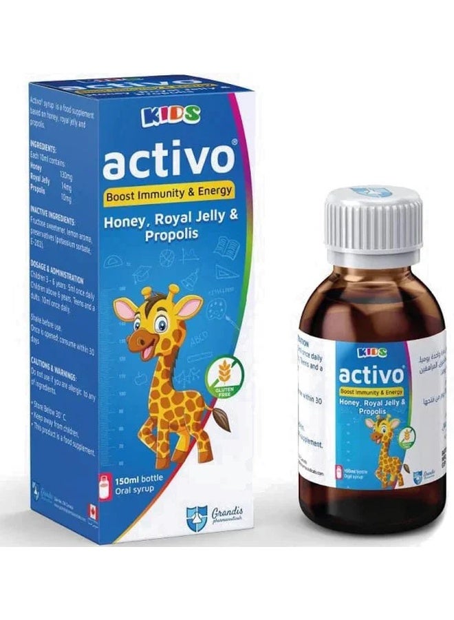 Grandis Kids Activo Syrup 100 Ml