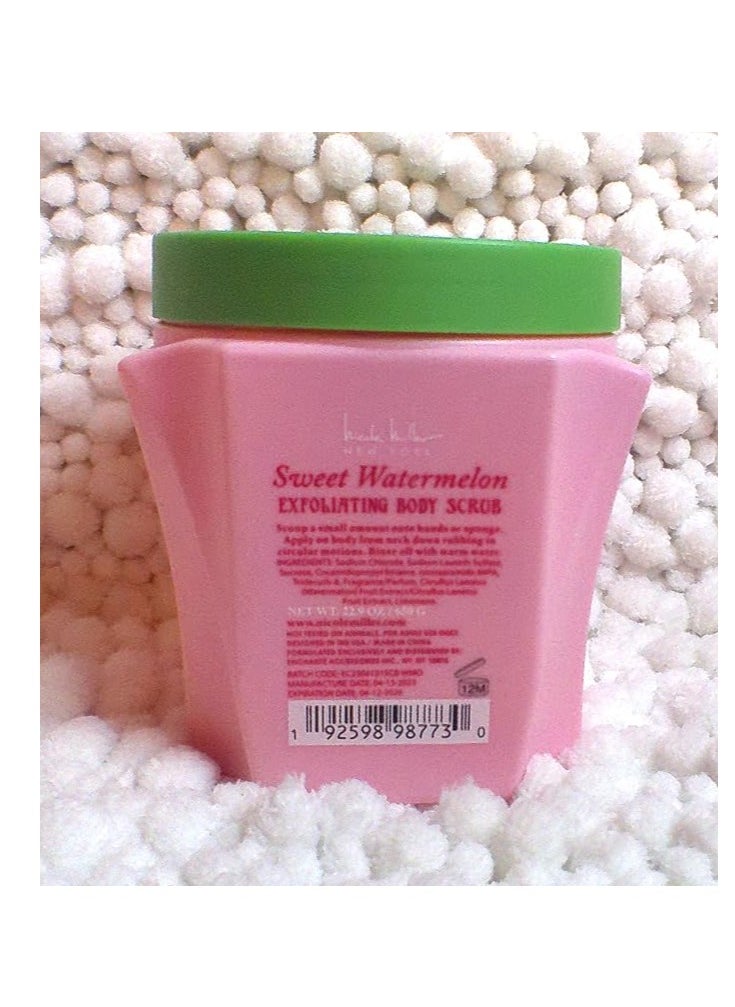 Nicole Miller New York - Nicole Miller Exfoliating Body Scrub for All Skin Types 22.9 oz (22.9, Sweet Watermelon) - Image 1