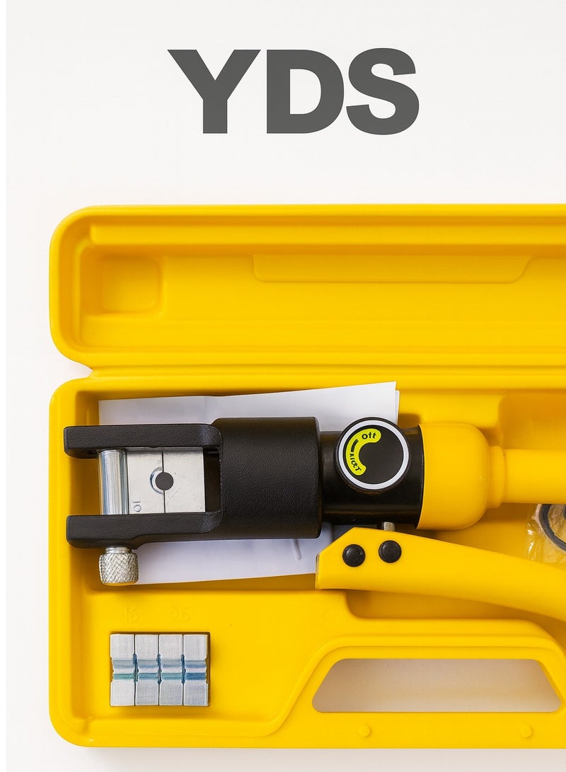 YDS Hydraulic Cable Crimping Tool with 8 Dies 10–120 mm² in Hard Case – Model YDS-0699 (Barcode 10006210) by YDS TOOLS - Image 2