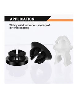 Y&D Front Hood Support Rod Clip Set For Honda, Prop Grommet Holder 30 Pieces,  - Image 2