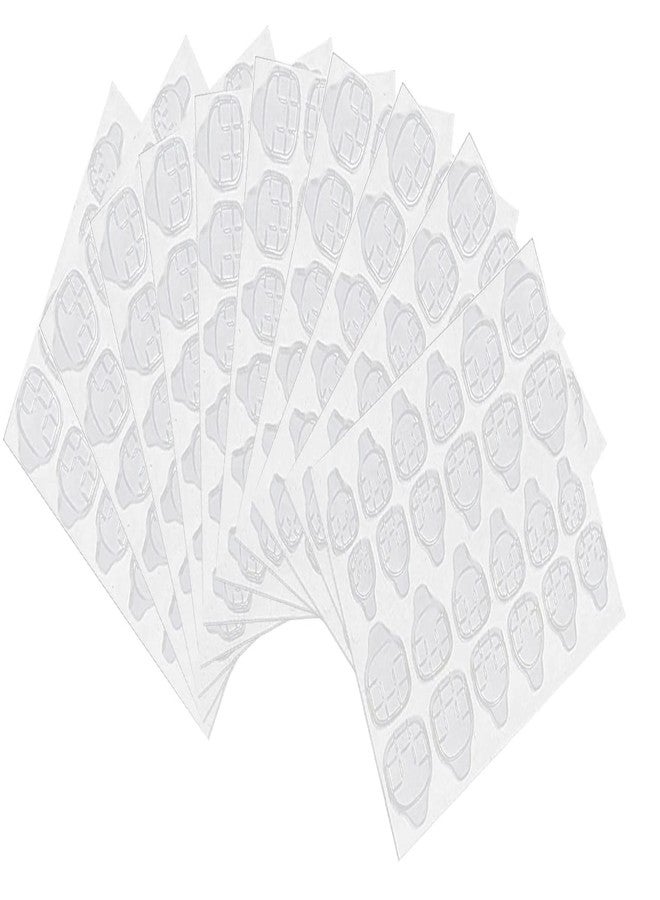 Ghelonadi False Nail Jelly Gel Glue Tabs Double-side Nail Self-Adhesive Glue Stickers DIY Manicure Decoration for Fake Nails Tips for Press on Nails 5 Sheets - Image 1