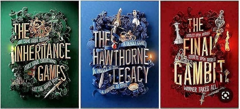 Inheritance Games Series 3 by Jennifer Lynn Barnes The Legacy of Hawthorne The Final Gambit Book Set