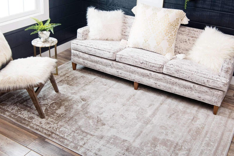 Unique Loom Sofia Collection Area Rug - Salle Garnier (3' 3" x 5' 3" Rectangle, Beige/ Ivory) - Image 2