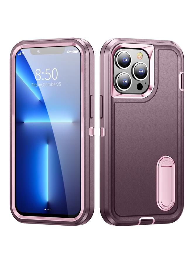 Zaboon Case For iPhone 13 Pro Max 3 in 1 Rugged Holder Phone Case - Image 1