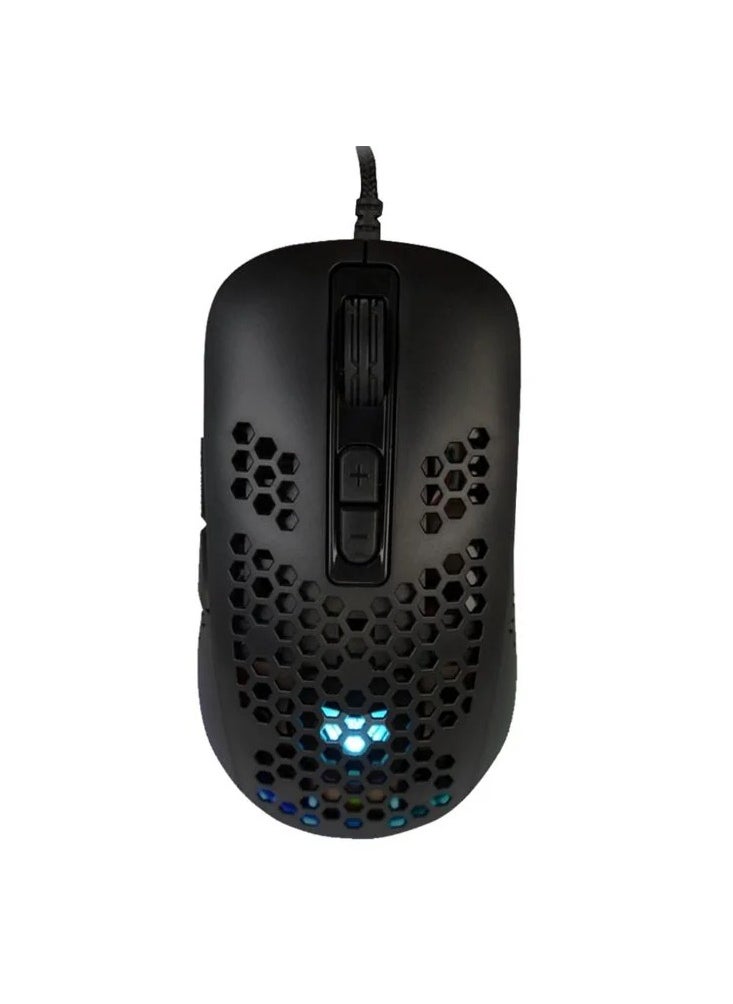 Crown Micro Crown Micro Gaming Mouse, up to 6400 DPI, 6 Buttons, 1.5M USB Cable, CMGM-11  - Image 1