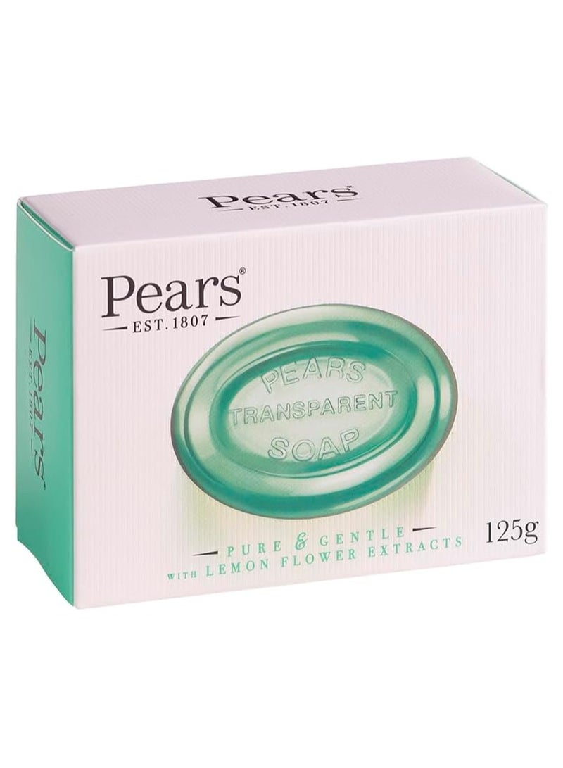 بيرز صابون نقي ولطيف بخلاصة زهرة الليمون 125 جرام (عبوة من 6 قطع) - Image 2