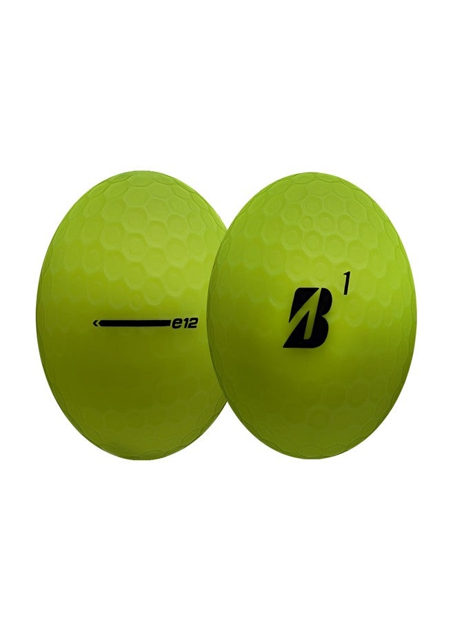 Bridgestone Golf 2023 e12 Contact Matte Green Golf Balls - Image 3