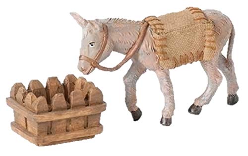 Fontanini Marys Donkey Animal Italian Nativity Village Figurine 3 Piece Set
