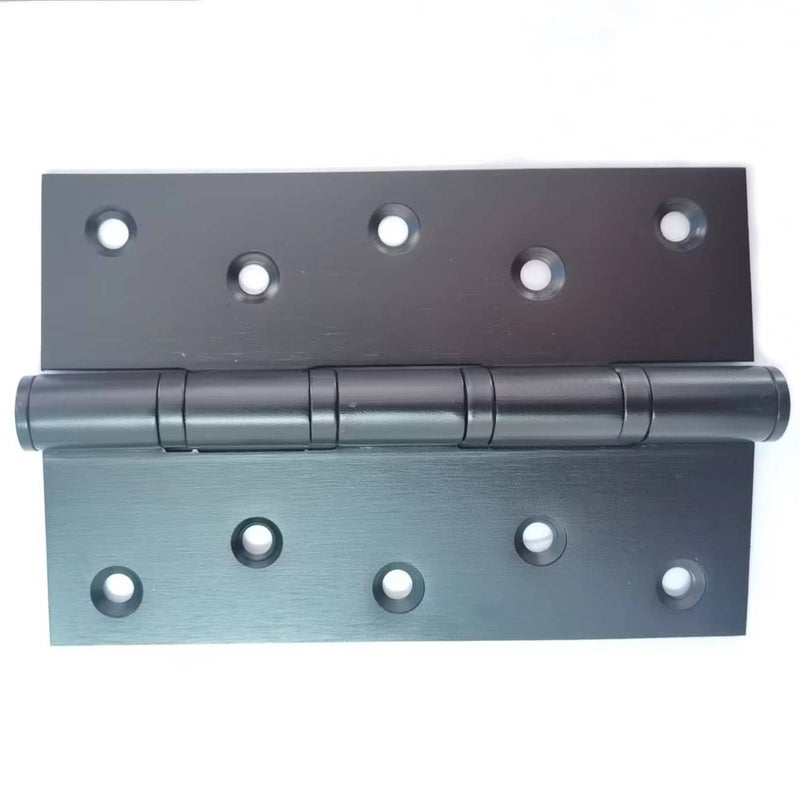 Hoobar Heavy Duty Door Hinges Stainless Steel Ball Bearing Hinges 6 Inch Door Hinge for Interior & Exterior Doors Square Corners,Heavy Duty Wood Door with Mounting Hardware 2 Pack (Black, 6 Inch) - Image 2