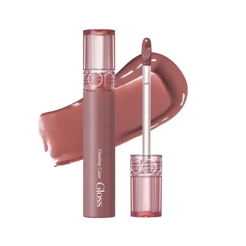 rom&nd GLASTING COLOR GLOSS 05 DIM MAUVE - K-Beauty Plumping & Moisturizing Lip Gloss | Non-Sticky, Long-Lasting Shine for a Natural, Healthy Glow - Image 1