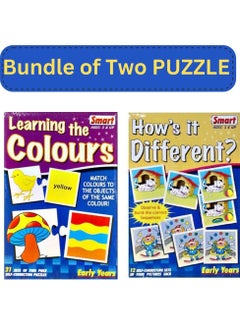 Smart SMART LEARNING THE COLOURS +HOWS IT DIFFERENT PUZZLE 200 G  - Image 1