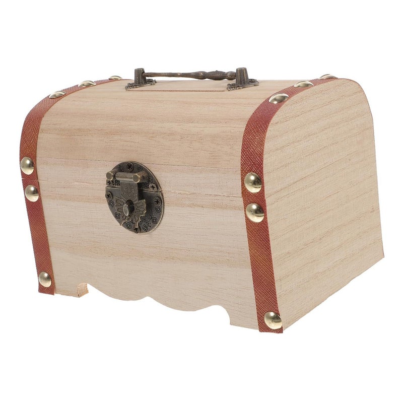1Pc Creative Wooden Money Saving Box Versatile Bank For Premium Decor Fun Room Encourages Savings - Image 2