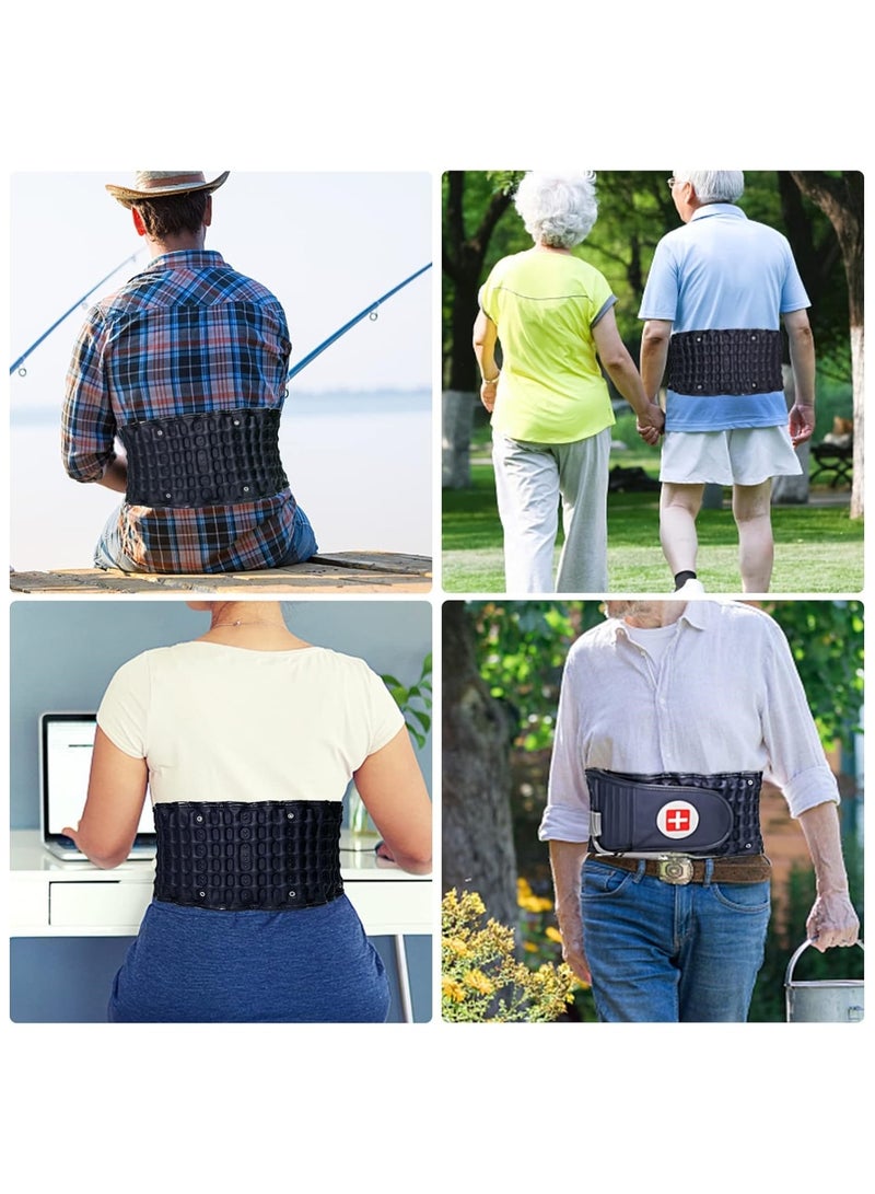 Ru syanl Decompression Back Belt for Lower Back Pain Relief Lumbar Decompression Belt Men and Women Lumbar Traction Device - Image 4