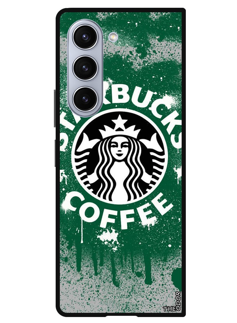 Theodor Protective Case Anti Scratch Shock Proof Bumper Cover For Samsung Galaxy Z Fold 6 StarBucks 3 - Image 1