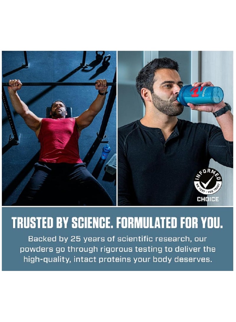 Dymatize ISO 100 Isolated Whey Protein aND Body Builder Creatine 30 Servings, 25g of Protein, 5.5g BCAAs- Gourmet Chocolate, 5 lb - Image 3