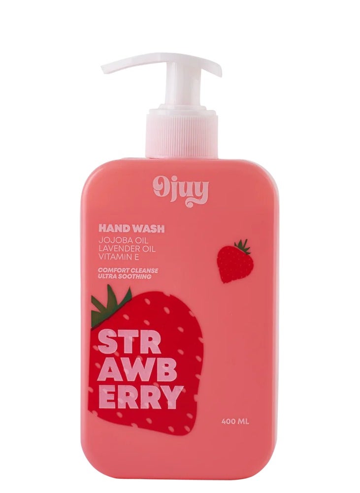 Ojuy - Strawberry Hand wash 400 ML - Image 1