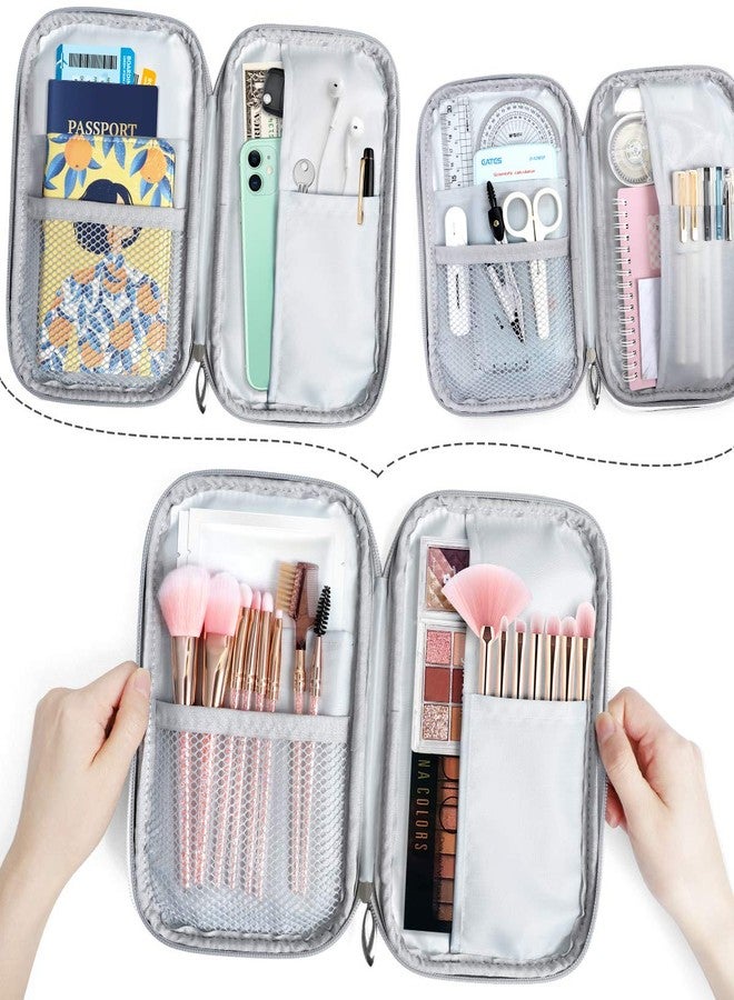 ZZKKO Dachshund Puppy Pencil Bag Case Zipper Pencil Holder Organizer Stationary Pen Bag Cosmetic Makeup Bag Pouch Purse for School Office Supplies - Image 5