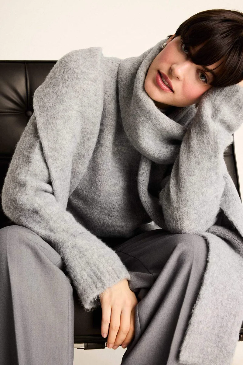 ديفاكتو Regular Fit Half Turtleneck Pullover