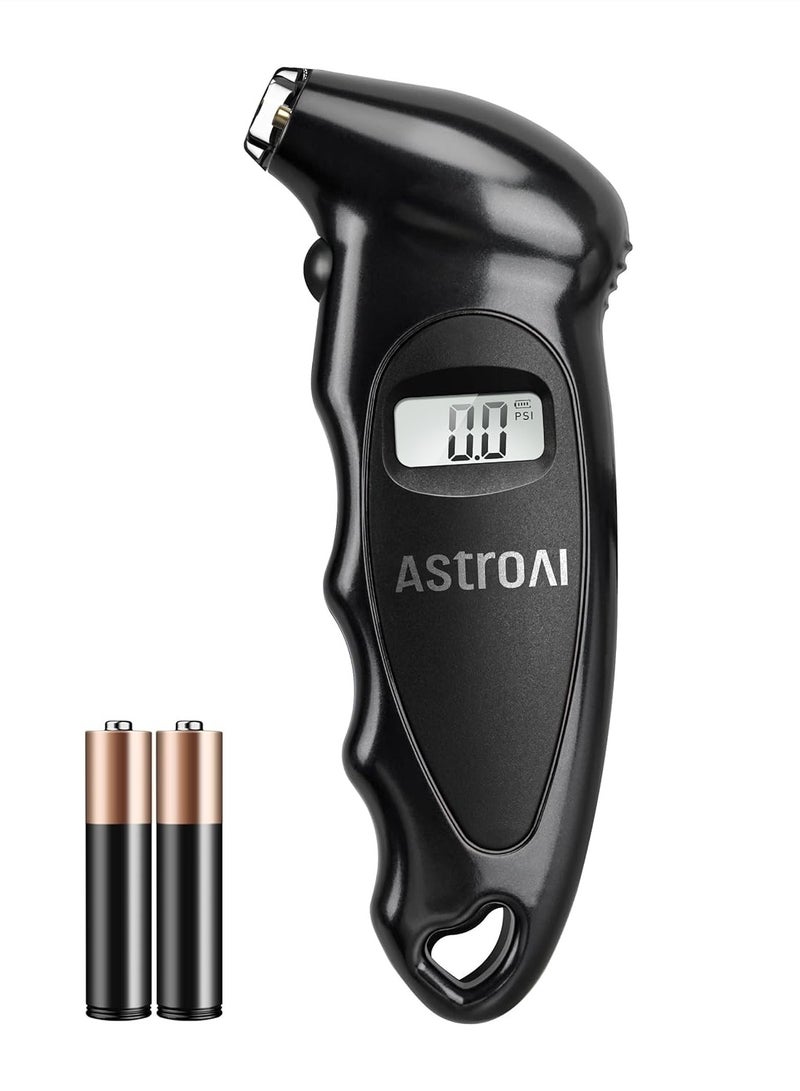 AstroAI Digital Tire Pressure Gauge 150 PSI 4 Settings for Car Truck Bicycle with Backlit LCD and Non-Slip Grip Tyre Pressure Checker - Image 1