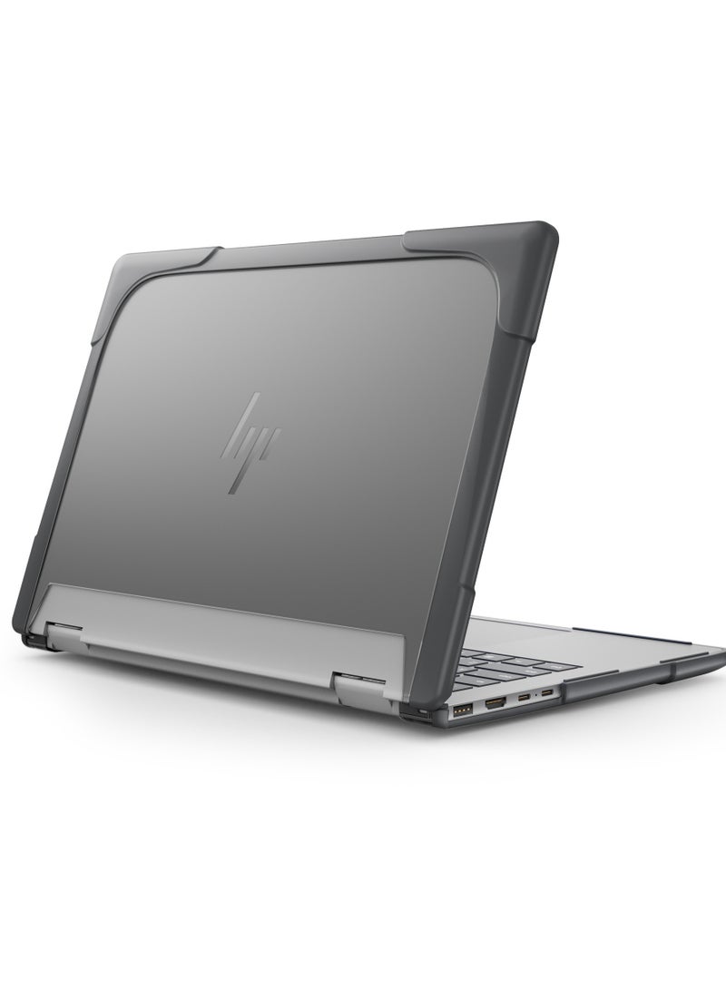 General Compatible with 14 inch HP Envy X360-14 2024 2-in-1 Laptop Protective Shell - Heavy Duty Rugged Hard Shell Cover Frosted Heat Dissipation and Anti Drop 