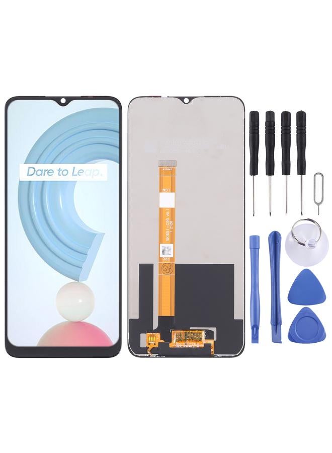 إيروريكس شاشة LCD TFT بديلة لهاتف OPPO Realme C21Y/Realme C25Y مع مجموعة كاملة من المحول الرقمي - Image 1