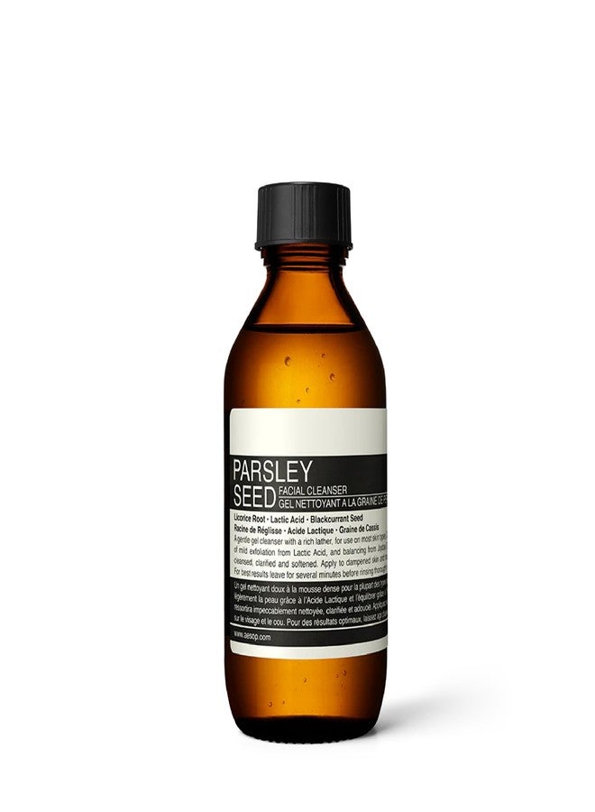 Aesop Parsley Seed Travel Face Cleanser | Mild Exfoliatiom to Clarify, Smooth, Cleanse Skin | 3.4oz / 100mL - Image 1