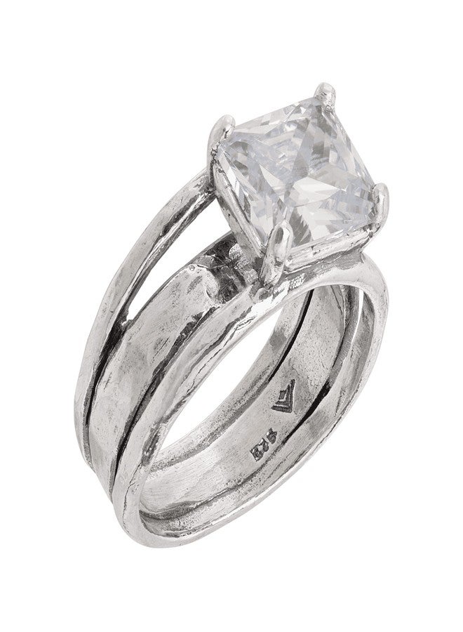 Silpada 'Sevilla Later' Cubic Zirconia Ring in Sterling Silver, Size 6, Size 6 - Image 2