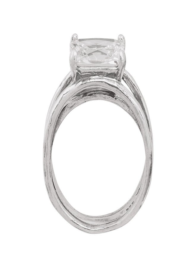 Silpada 'Sevilla Later' Cubic Zirconia Ring in Sterling Silver, Size 6, Size 6 - Image 3