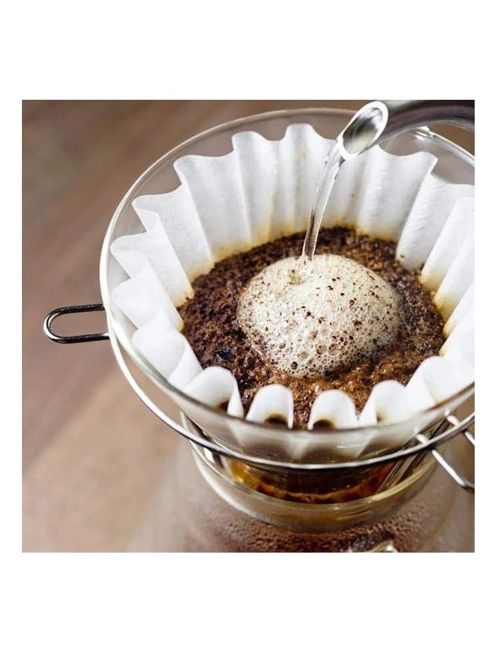 Liying 1-2 Cup Small Coffee Filters, 50 Count, Disposable Basket Paper, Compatible with Kalita Wave Dripper 155 Series, Pour Over and Drip Coffee Maker  - Image 2