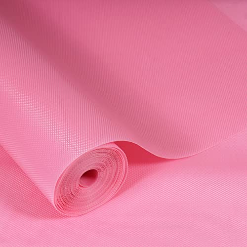 ElastPro Food Grade Washable Anti Slip Mat/Sheet for Fridge, Shelf Liner, Table, Kitchen Drawer mat (Diamond Pink, 5 Meter) - Image 1