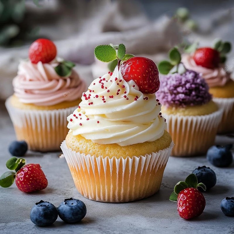 Athjoyo 200pcs White Standard Cupcake Liners for Baking Cup, No Smell, Grease-proof Muffin Liners, Standard Size Cupcake Cups for Party, Wedding, Birthday - Image 4