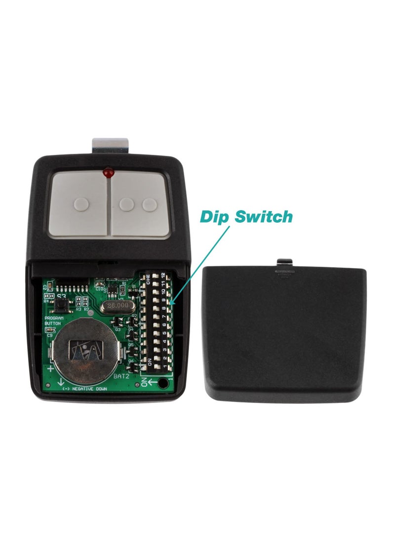 Generic Universal Garage Door Opener Remote for Clicker Liftmaster Chamberlain Genie Linear 375LM 375UT KLIK1U  - Image 3
