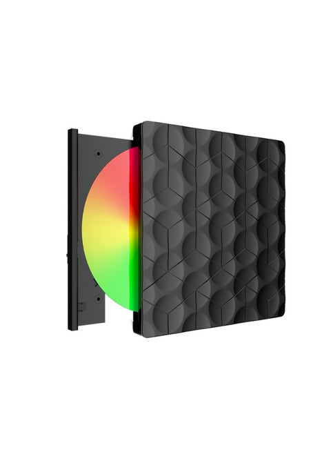 USB3.0 DVD Burner External Mobile Notebook RW External Optical Drive Type C External Drive-Color:Black