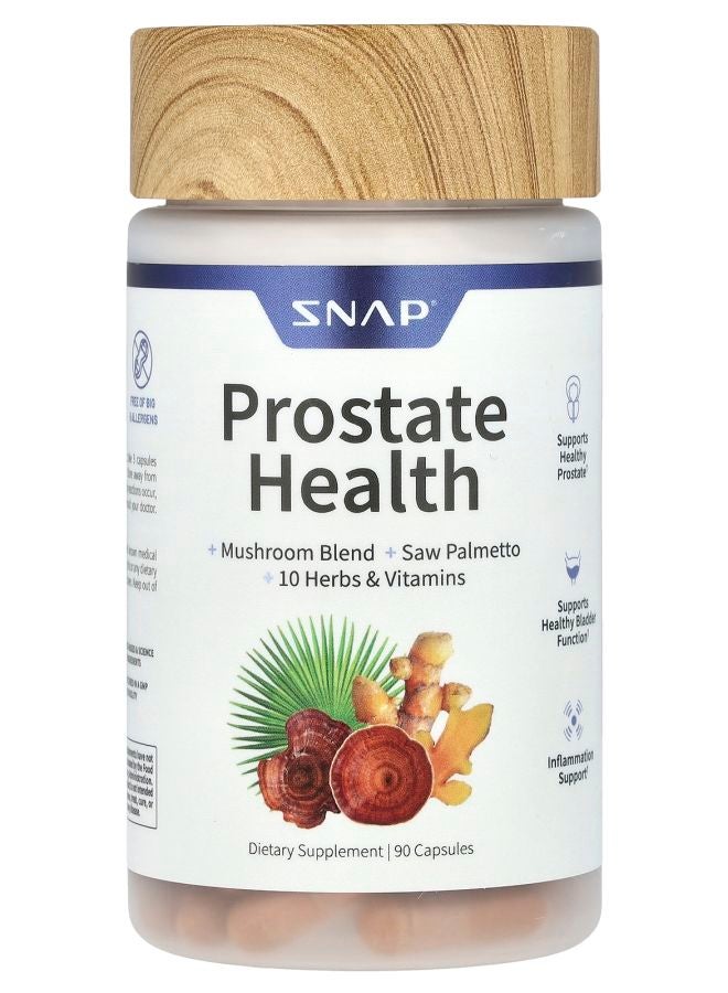SNAP SUPPLEMENTS Prostate Health 90 Capsules