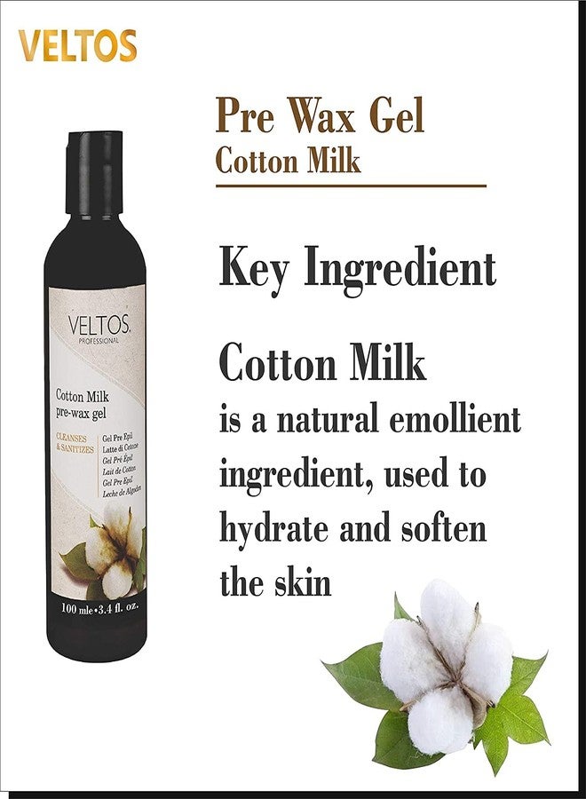 VELTOS Brazilian Body Wax 125gm with Pre Wax Gel 200ml, Post waxing Lotion 200ml (LEMON, 125 GRM) - Image 2