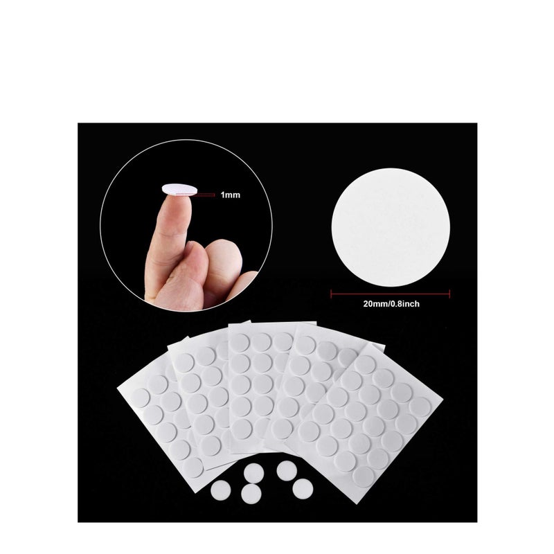 SOLARAE 600 pieces Candle Wick Stickers, Candle Making Sticker Heat Resistance Double Sided Stickers for Candle DIY Making - Image 2